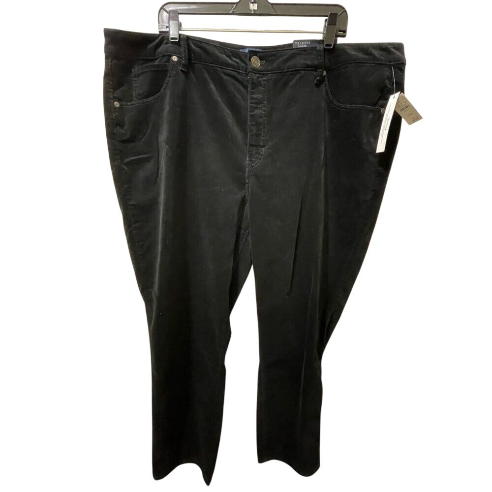 TALBOTS High‎ Waist Straight Leg Courduroy Jeans